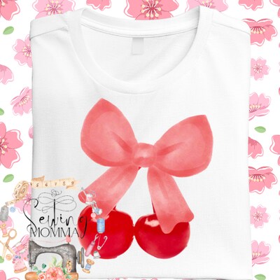 Cherry Valentines Tshirt - image1